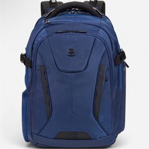 SwissGear Commander USB ScanSmart Laptop Backpack in Navy